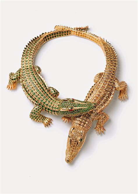 alligator necklace cartier